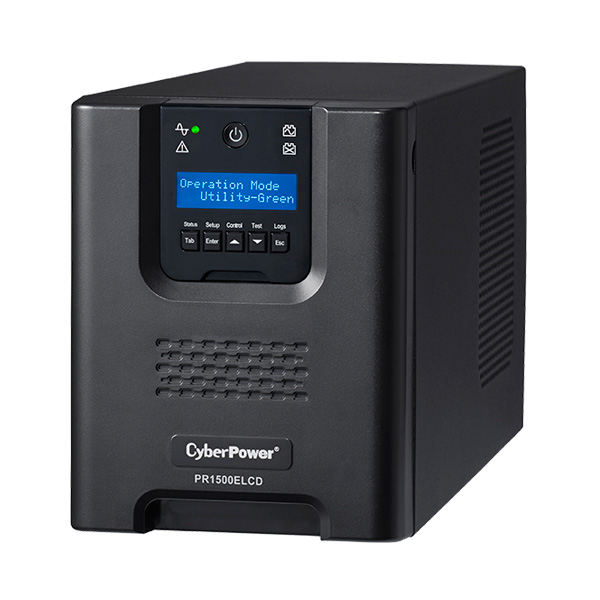 The Professional Tower Series UPS PR1500ELCD